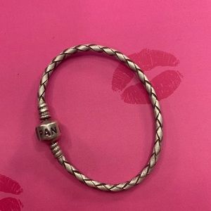 Pandora leather bracelet